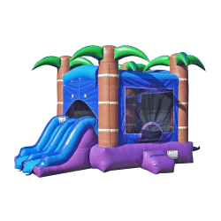 2 1774122973 Enchanted Forest Bounce House With Slide - Dry
